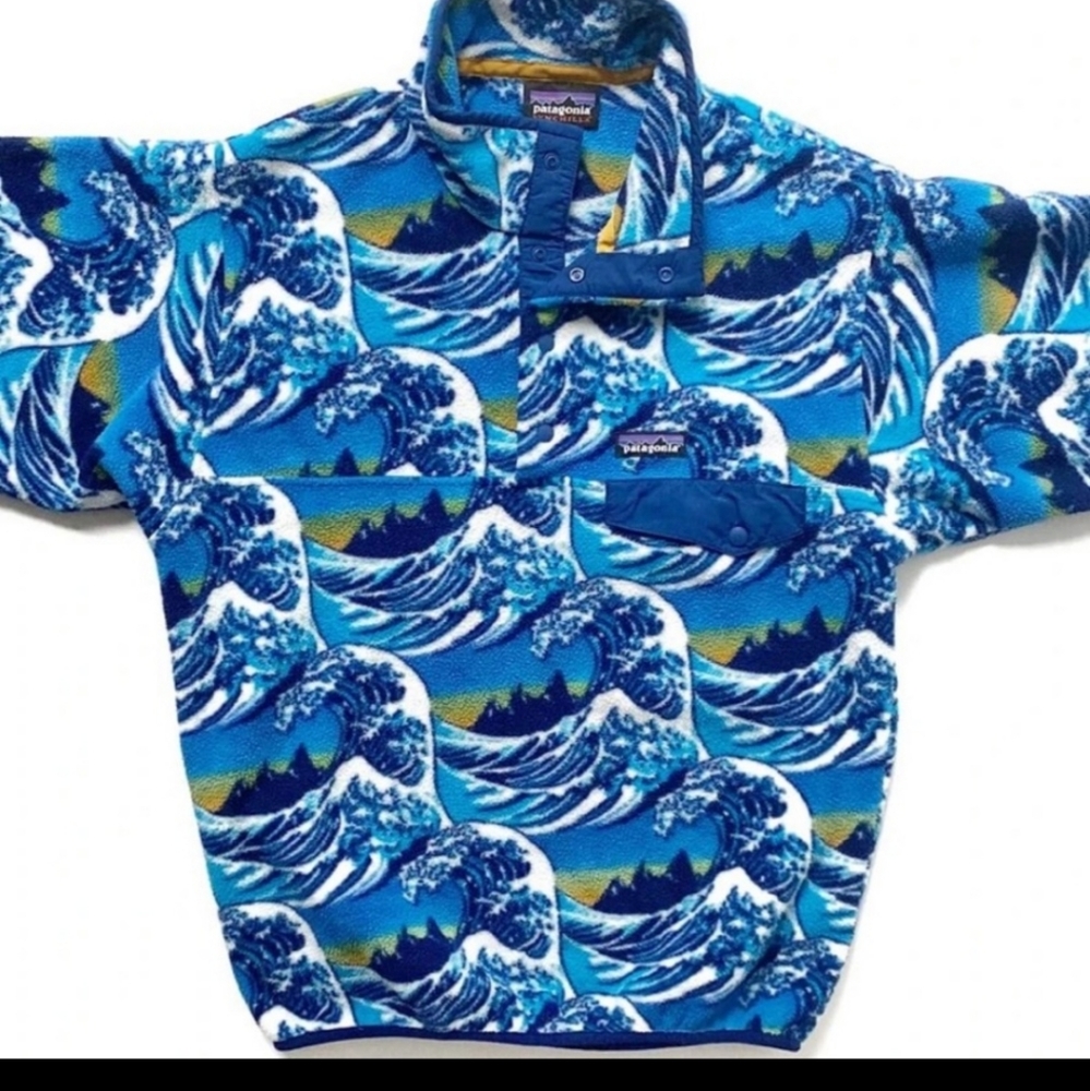 ISO Patagonia Fitzroy wave Synchilla